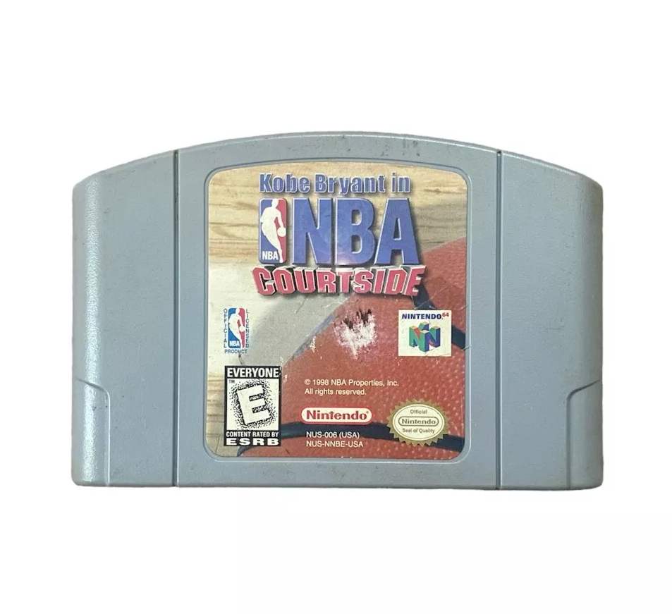Kobe Bryant in NBA Courtside (Nintendo 64, N64, 1998)