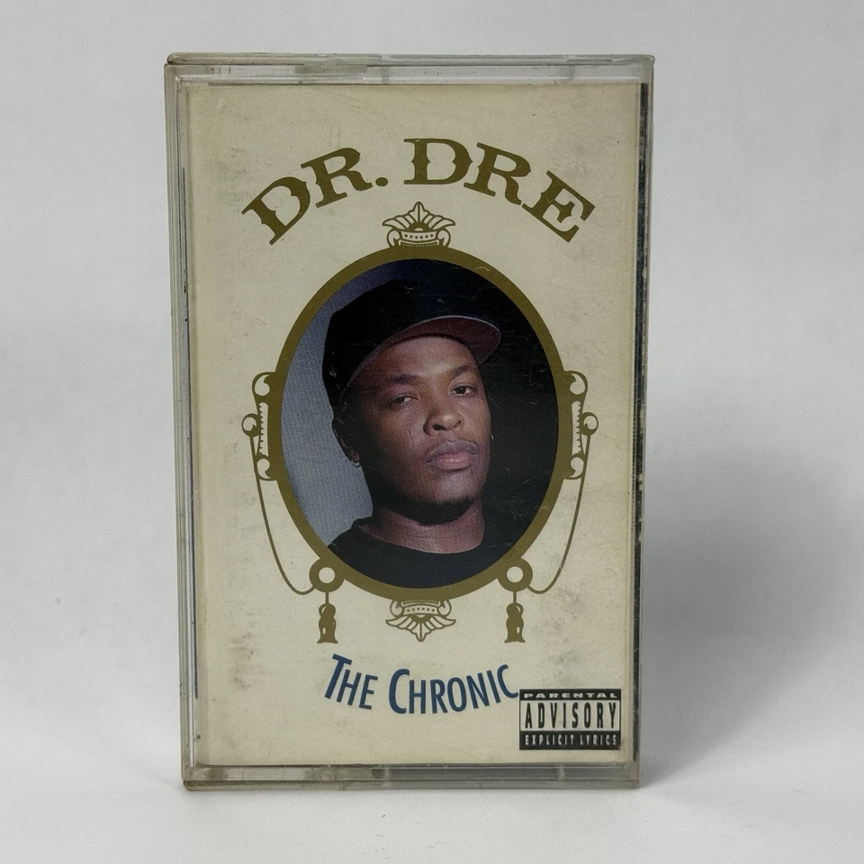 Dr. Dre The Chronic OG 1992 Cassette Tape HipHop Snoop Original