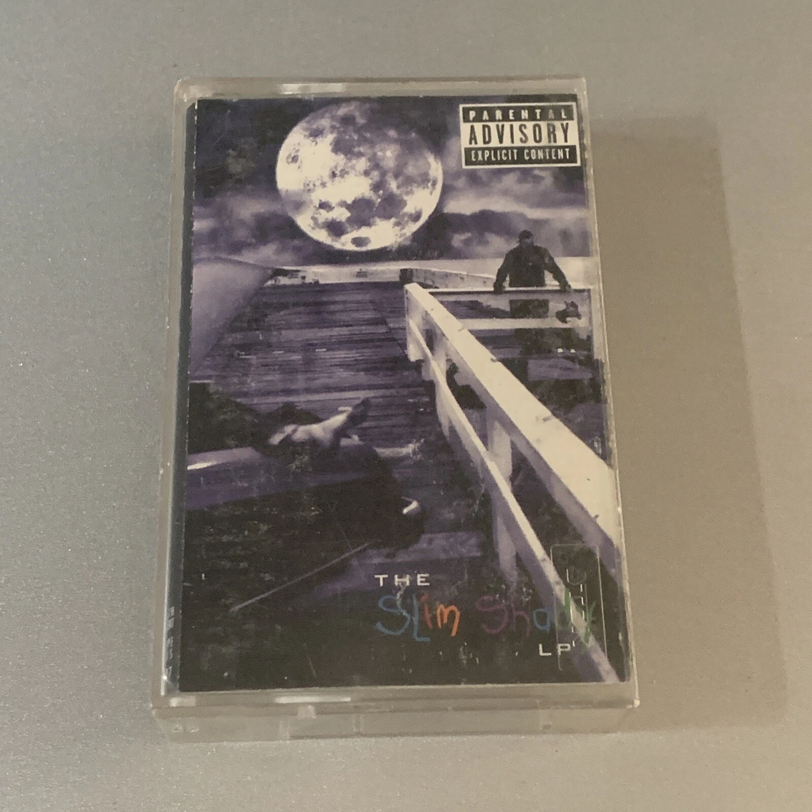 Eminem The Slim Shady LP Aftermath Interscope 1999 Cassette Tape